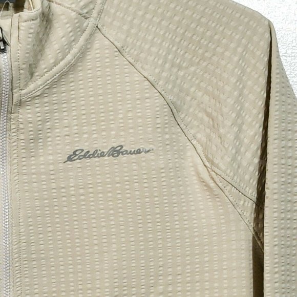 Eddie Bauer Womens Jacket Hooded Off The Grid--Tan (Pumice) - Picture 3 of 10